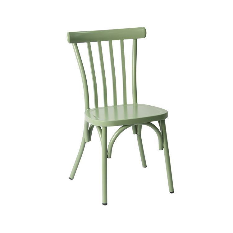 Customized Outdoor Aluminium Stackable Bistro Chair