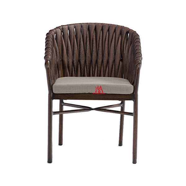 Modern Twist Wicker Rattan Garden Chair