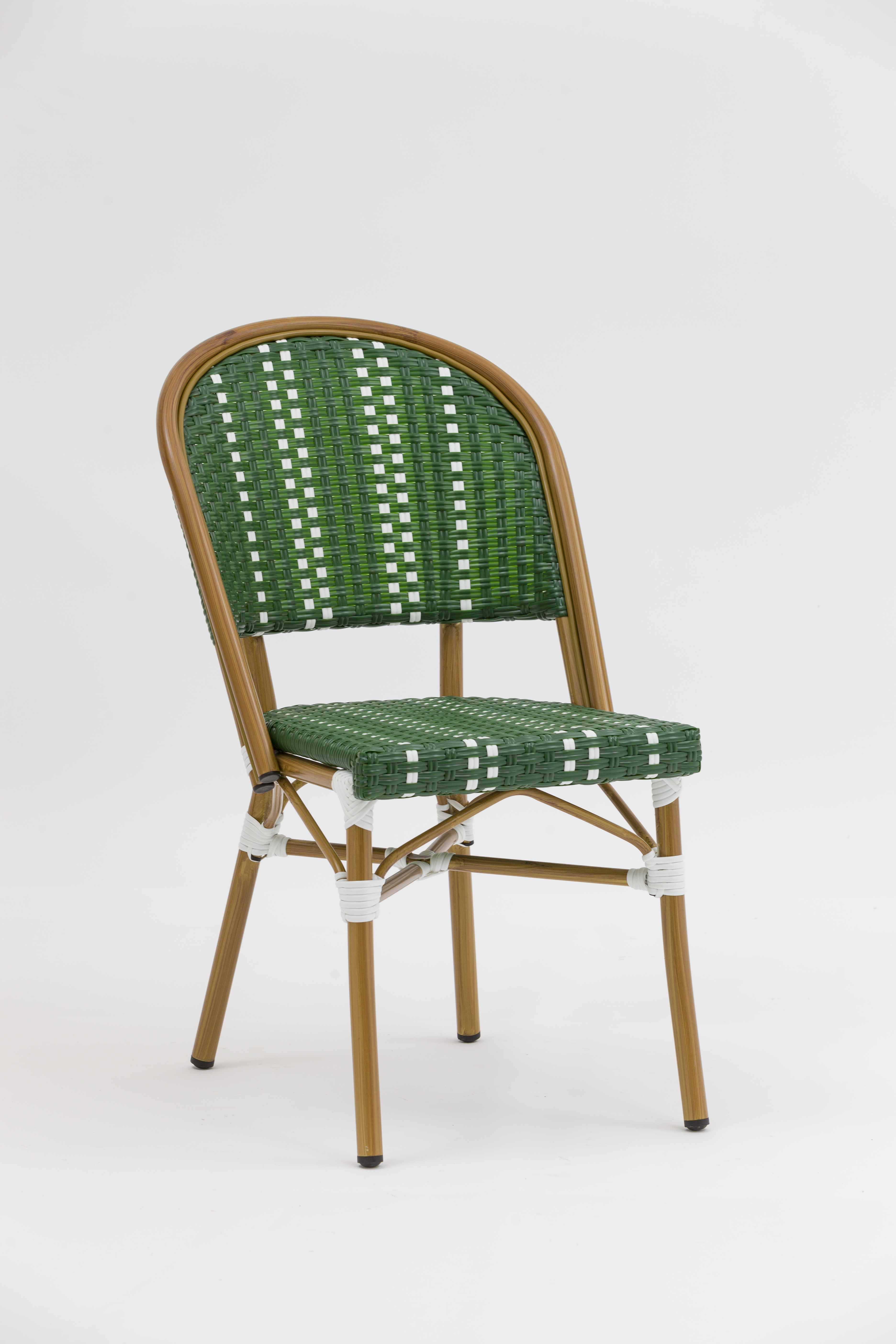 Stackable Patio Rattan Wicker Bistro Chair