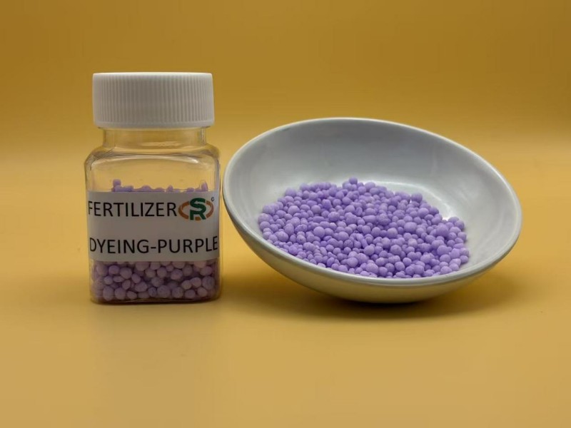SUNRISE VIOLET-FERTILIZER DYEING