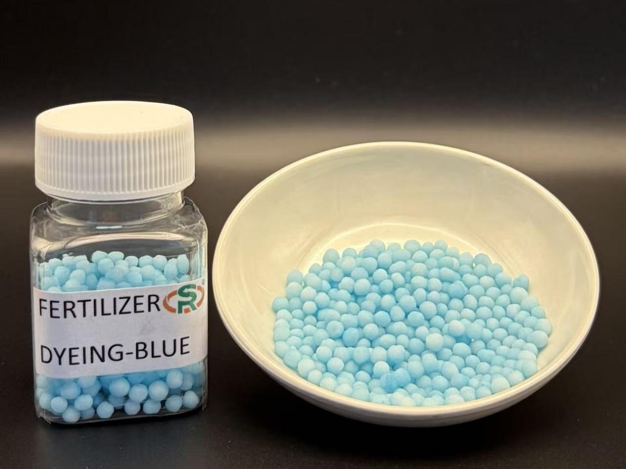 SUNRISE BLUE-FERTILIZER DYEING