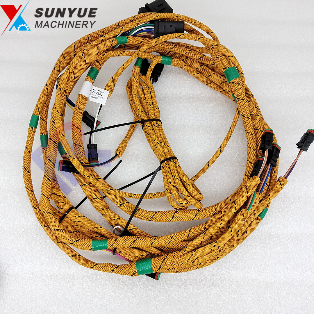 Caterpillar CAT 324D 325D 329D Auxiliary Wiring Harness For Excavator Cable Harness Wire 267-7882 2677882