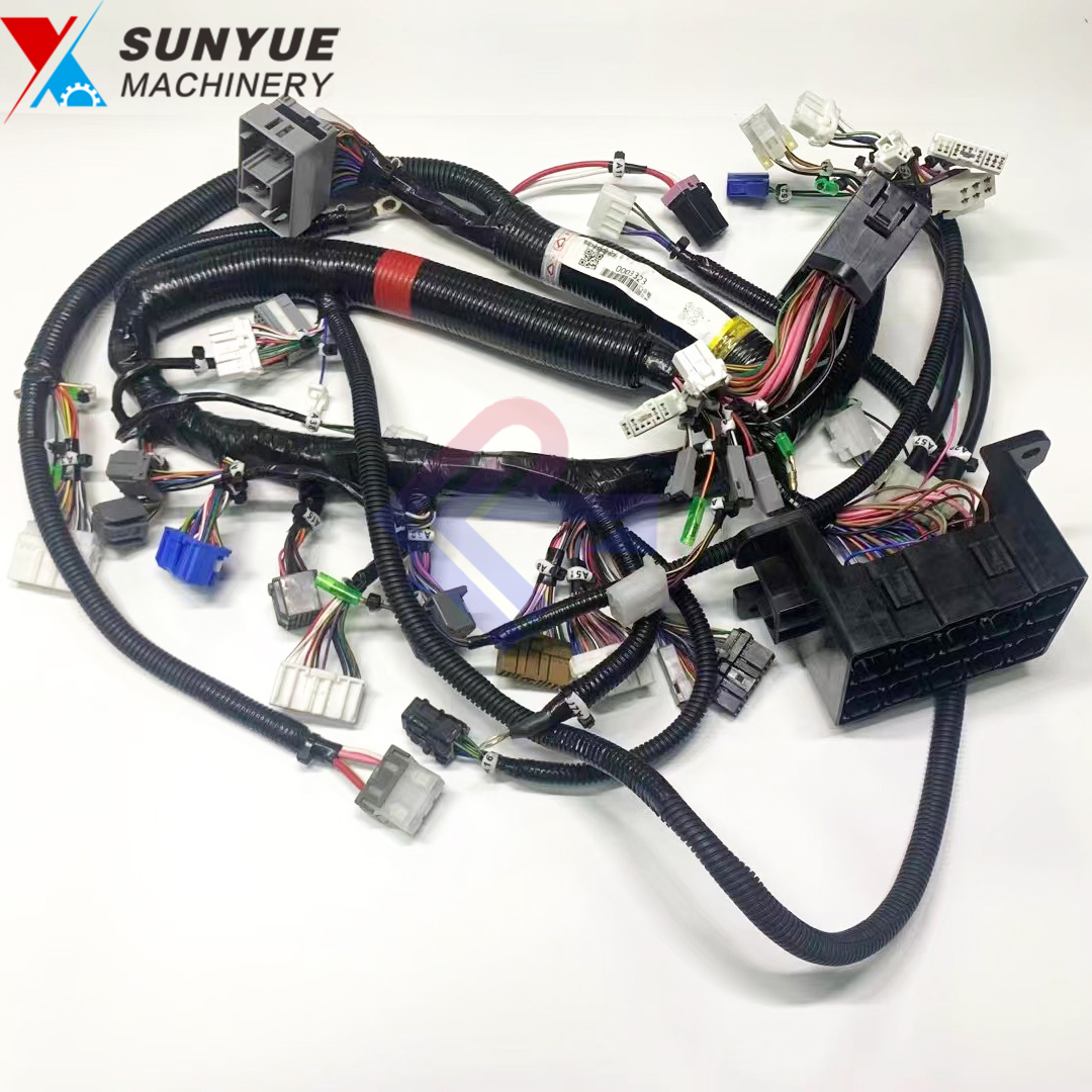 Hitachi ZX110 ZX120 ZX160 ZX200 ZX200-3G ZX225USR ZX230 ZX270 Wiring Harness For Excavator Cable Harness Wire 0003322 0003323