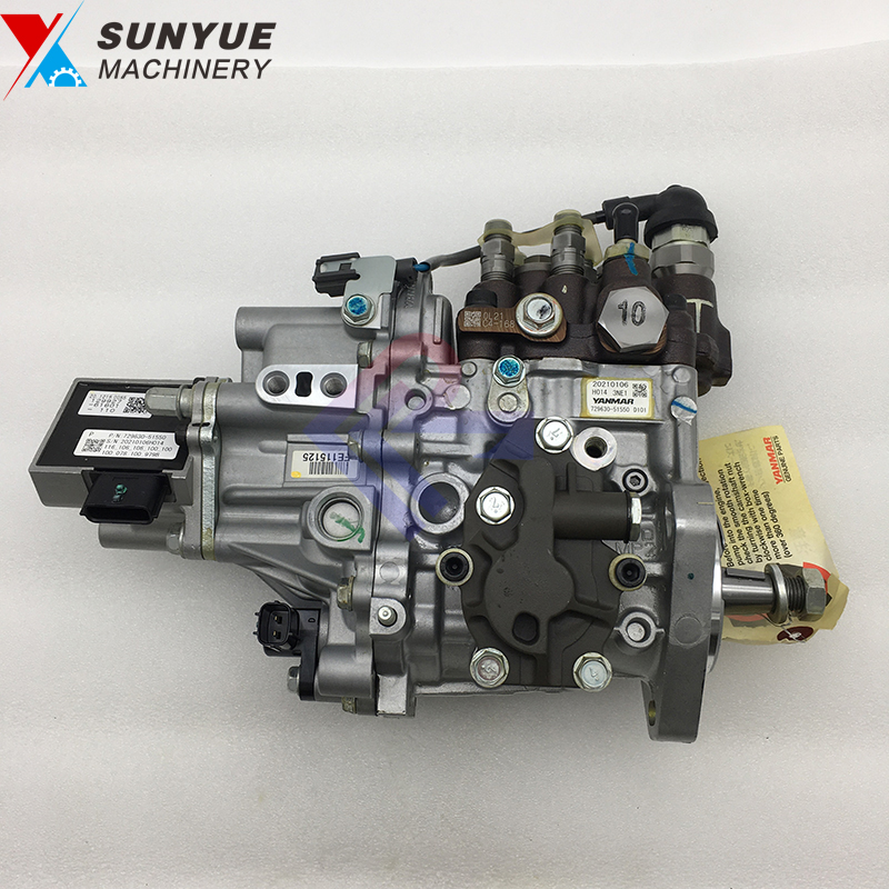 Original Parts Yanmar Fuel Injection Pump 729630-51550 72963051550