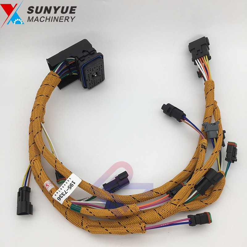 Caterpillar CAT 322C 325C Engine Wiring Harness Cable Wire Assembly For Excavator 195-7336 1957336