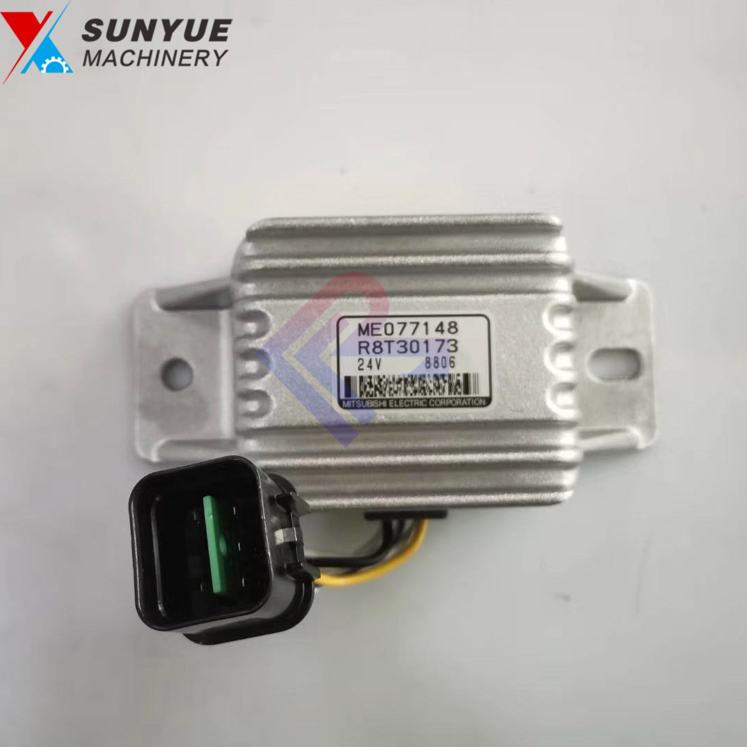 Kobelco SK200-6E Caterpillar E320B Mitsubishi Engine 6D34 Safety Starter Relay For Excavator ME077148 R8T30173 R008T30173