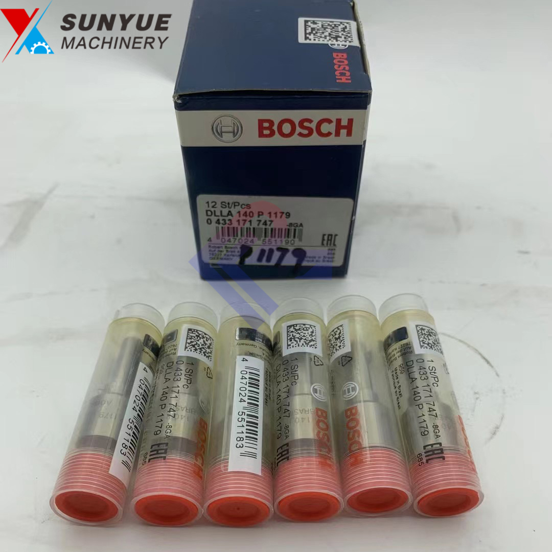 Cummins 6CT8.3 Engine Injector Nozzle For Bosch Injector 0433171747 DLLA140P1179