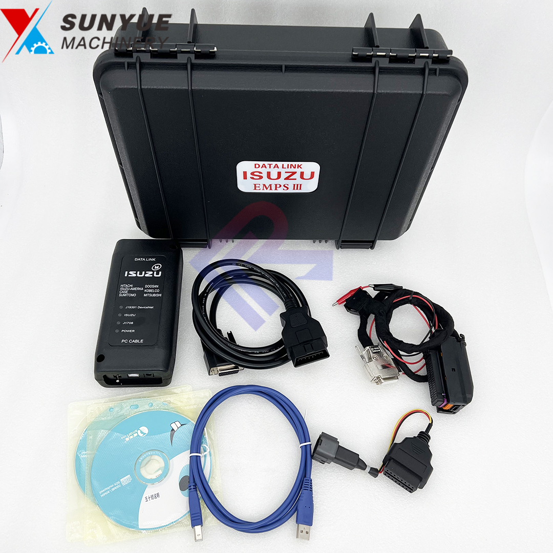 Communication Adapter Group Scanner EMPS III 3 System Data Link Isuzu Engine Electric Diagnostic Tool Kit