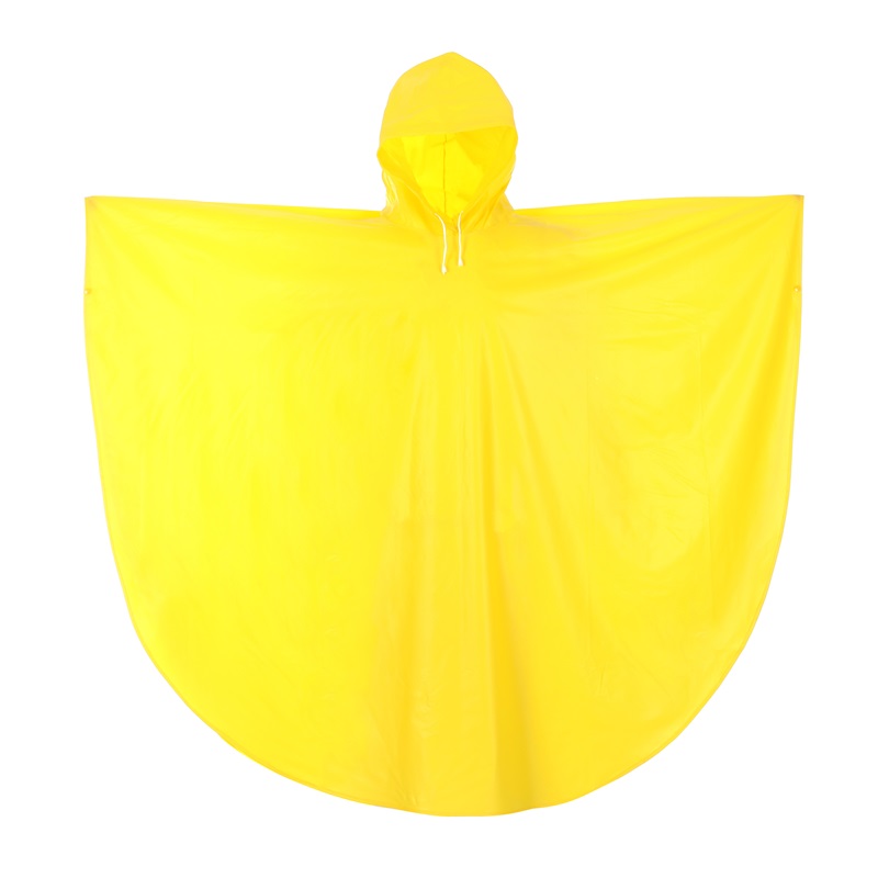 Processing customized outdoor travel adult PVC poncho