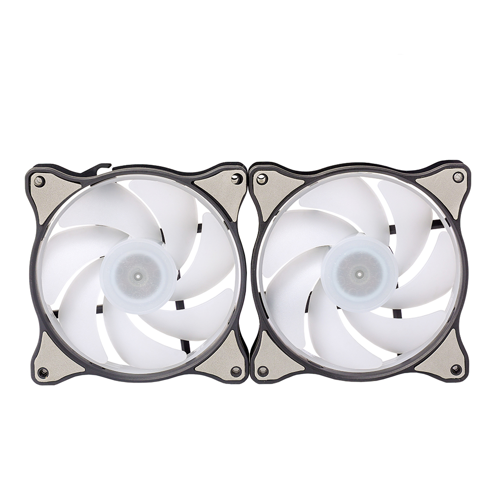 120mm Computer Case Fan Silent Cooling Fan with Three-Color Fixing
