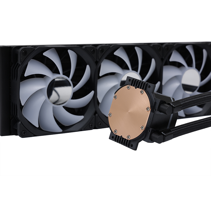Sy-W-Ds360b Black Computer CPU Liquid Cooling Fan CPU Water Cooler with 3 Fans