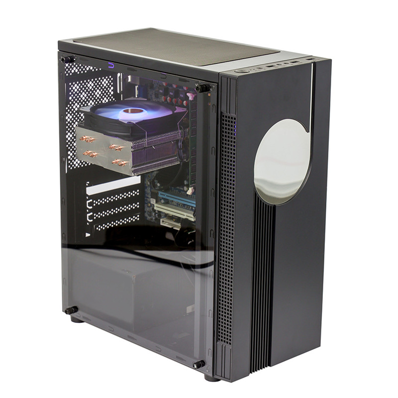 Hy-049 Black ATM Computer Case Desktop PC Case
