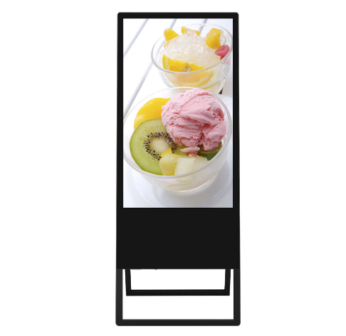 Easy-Carry Android 6.0/5.1FHD LCD Display Portable Restaurant Digital Signage With Content Management Signage Software