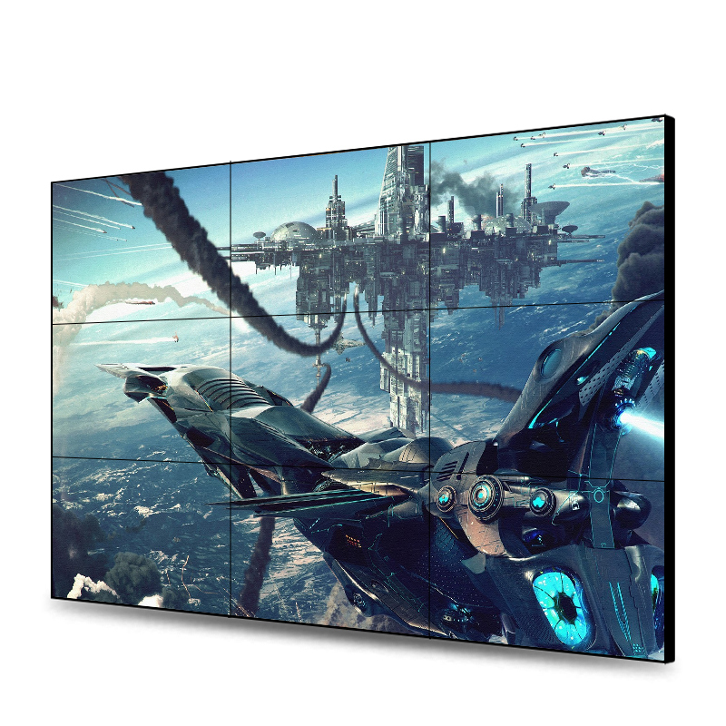 1920X1080P full HD 55 inch LCD video wall, indoor advertising tv