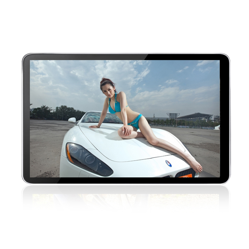 32 inch wall mounted advertising player board LCD LED touch screen car dvd player
