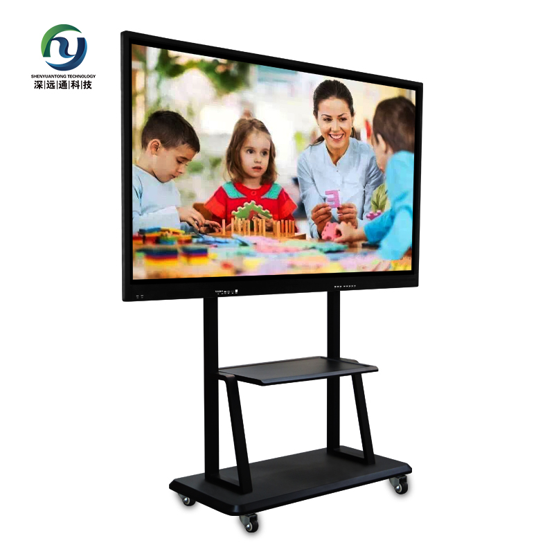 65 Inch HD Economic Networking Pop Interactive Teaching Advertising Kiosk For Hotel Mall