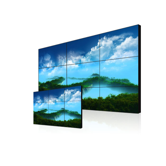 Hot sale! 46&quot; 48&quot; 55&quot; With  lcd hd display 3x3 LCD DID video wall controller 2x2 seamless video wall