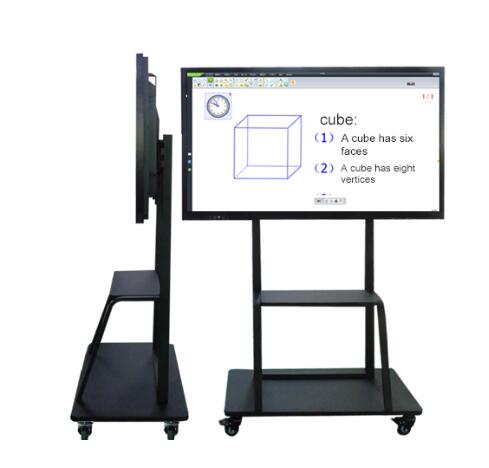  75 Inch LCD Display Interactive Whiteboard with OPS PC Built-in , interactive table for restaurant