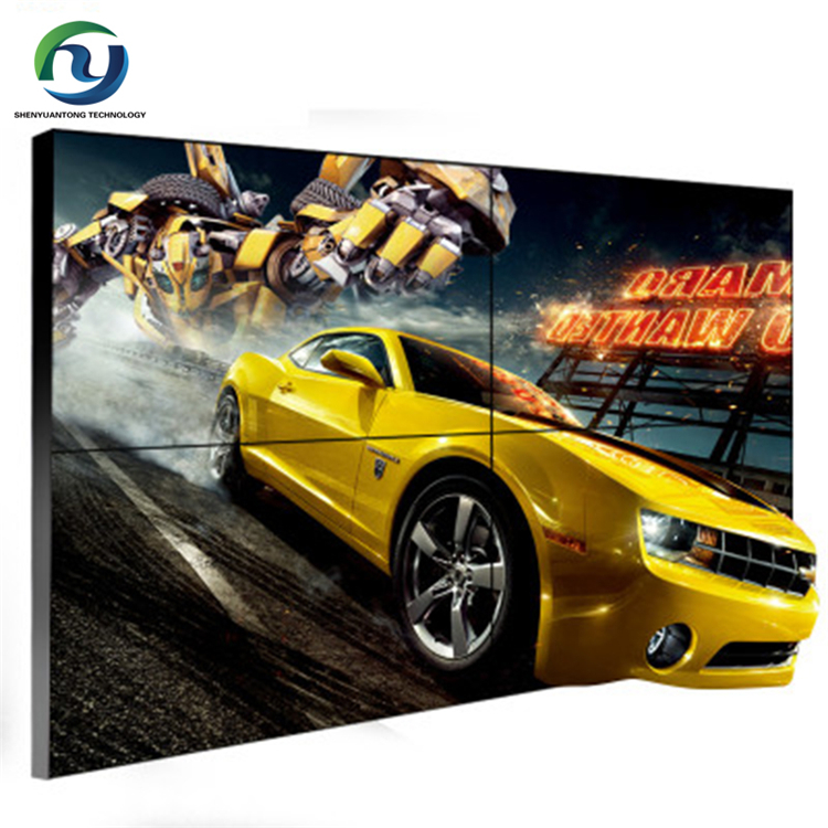 Zero seam stitching screen Wall Mount Wall  Advertising Player For Bus Gas Station