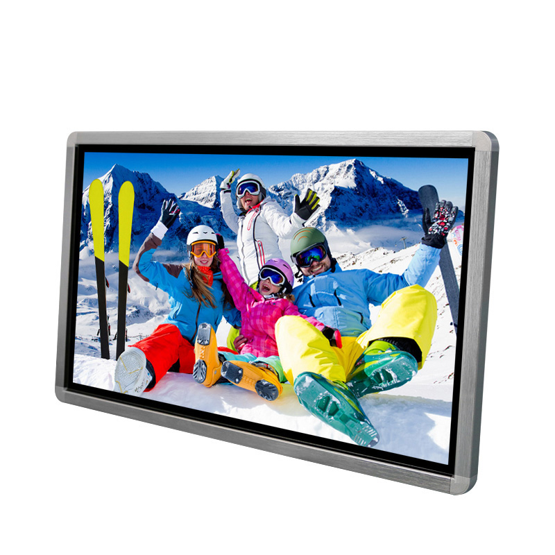 china factory wall mount digital picture frame, digital photo frame for auto play video ad player