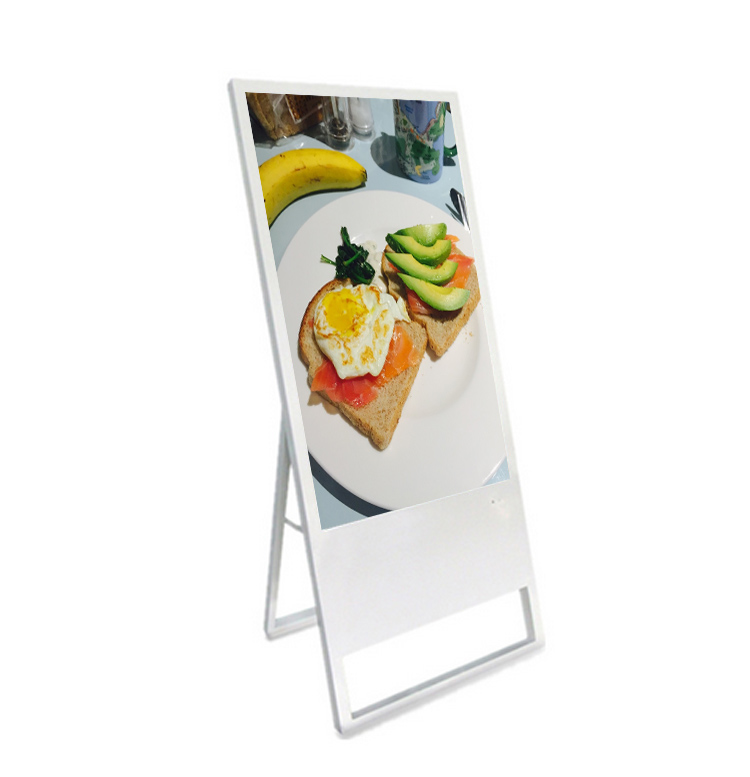 Portable Digital Signage 32&#39;&#39; / 43&#39;&#39; Multiple split screen play models: meet your different needs