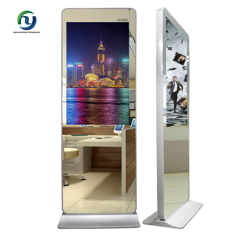 47&#39;&#39; magic mirror advertising display Smart advertising mirror Magic Mirror Sensor Advertising Player Digital Signage