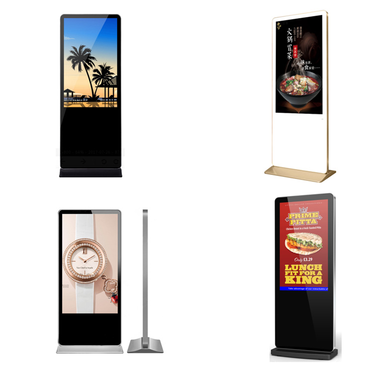 50 Inch High Brightness IR Touch Network Full HD Digital Signage