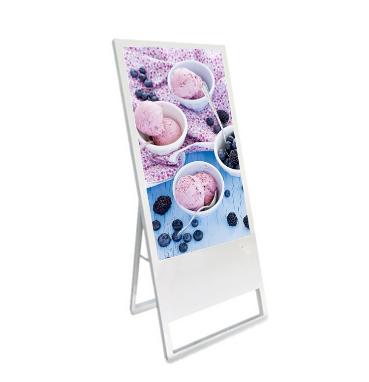 indoor lcd advertising 43 inch touch screen computer tft portable kiosk portable digital signage