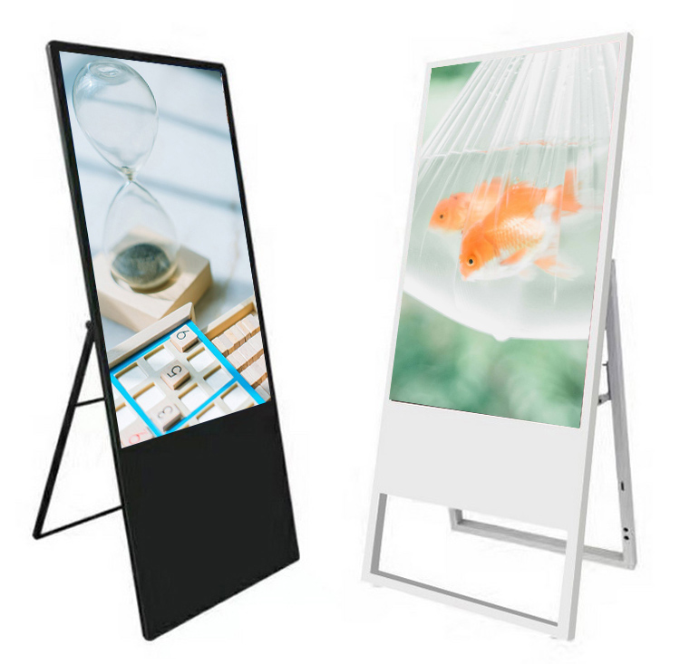indoor lcd advertising 43 inch touch screen computer tft android kiosk portable portable digital signage