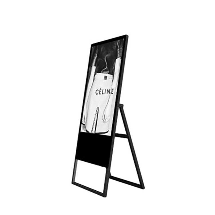 43inch stand alone portable free standing lcd touch screen kiosk usb powered digital signage digital display board