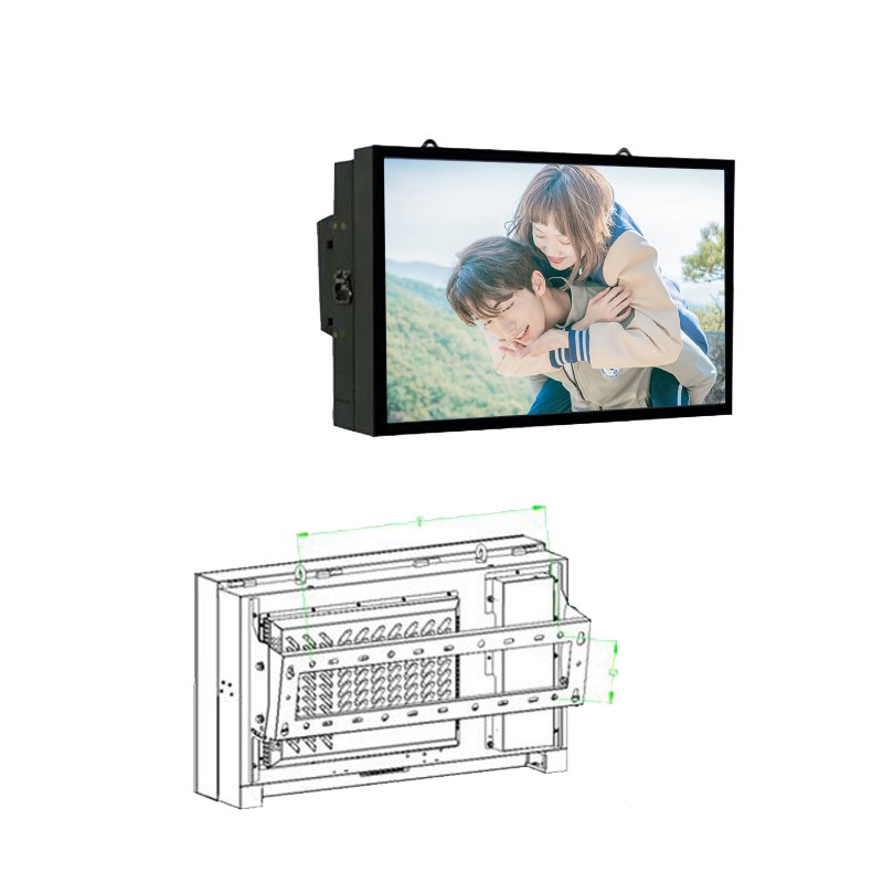 High Quality 42 Inch Waterproof Full Hd Outdoor Tv Screen For Bus Stop Hotel