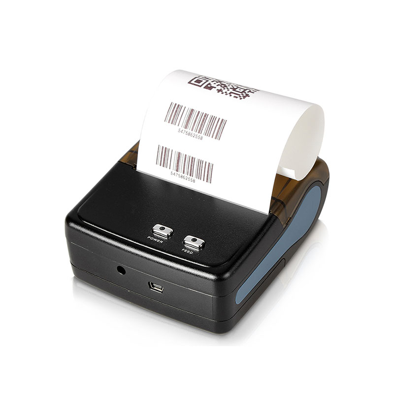 Mini portable thermal paper label printer barcode printers