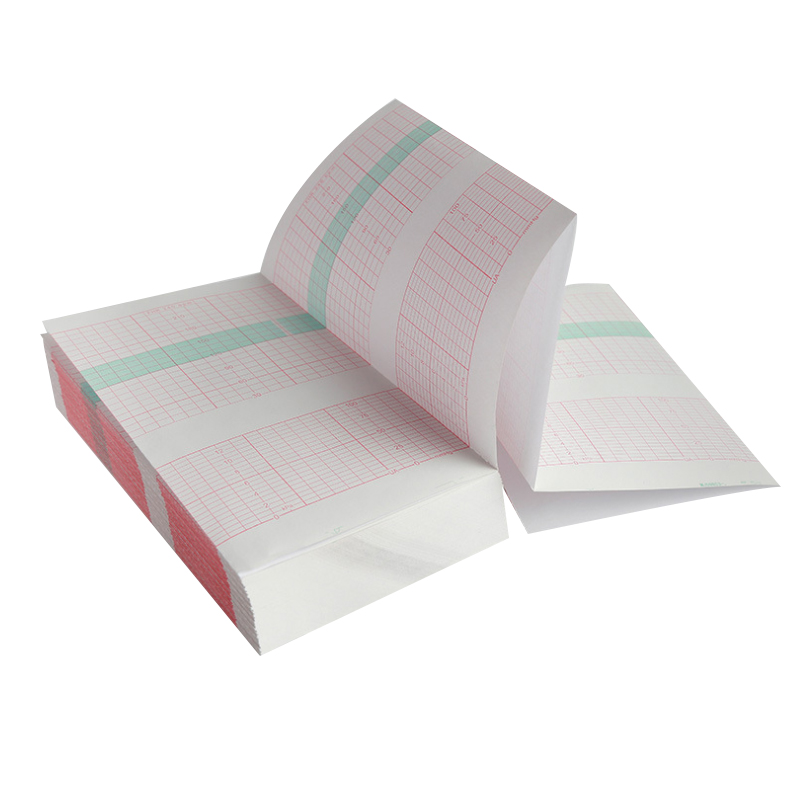 Free sample 3 6 12 channel medical ECG paper roll
