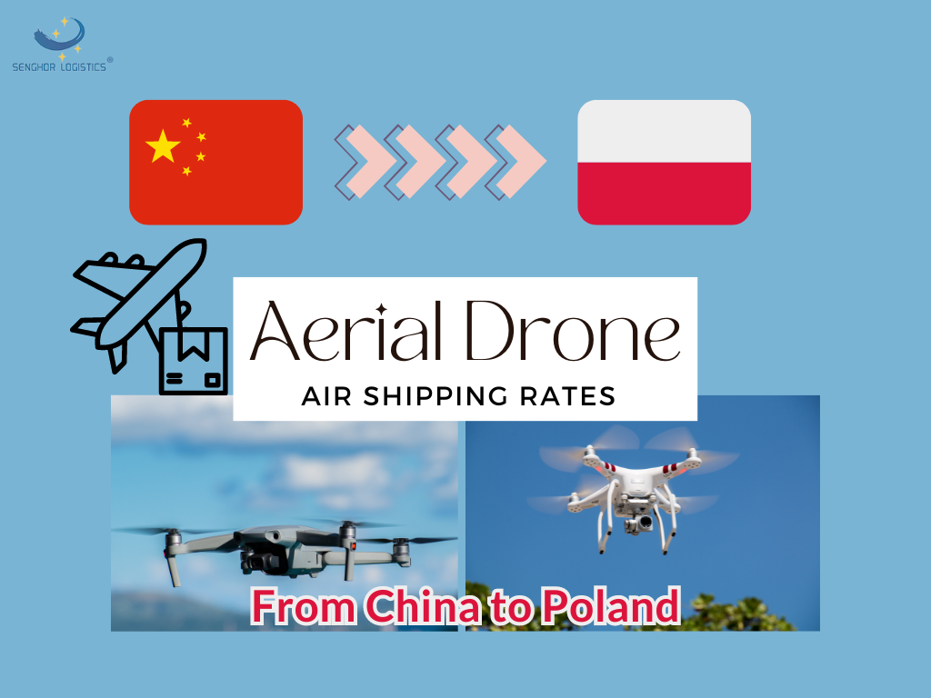 Professional Aerial Drone Air Shipping rates from China to Poland freight forwarder