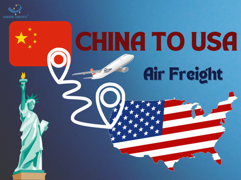 International air freight from China to LAX USA by Senghor Logistics