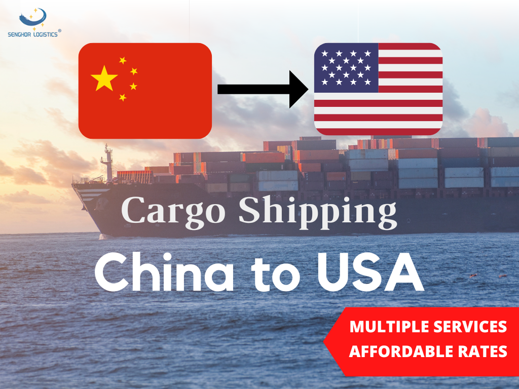  International cargo shipping from China to Miami USA by Senghor Logistics