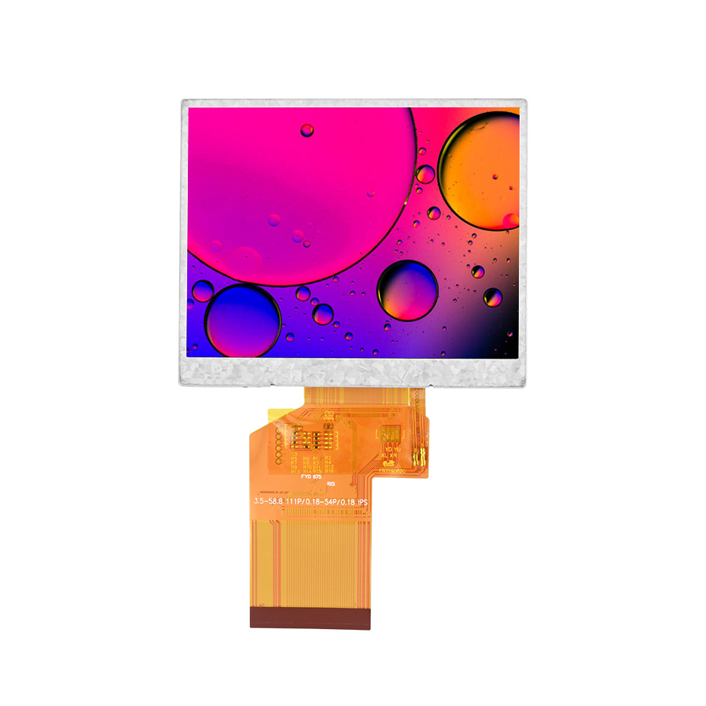 High Resolution 3.5 Inch IPS TFT LCD