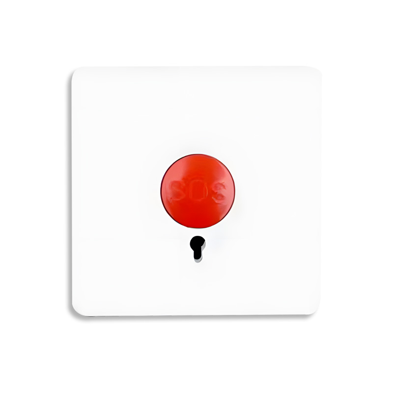 Wired emergency button