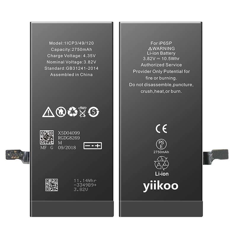 Factory Wholesale High Quality 2750mah Phone Batteries For 3.82V Iphone 6SPlus