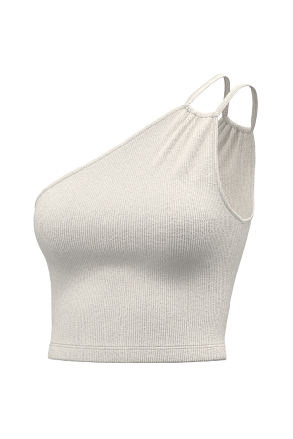 Basic Cropped Camisole Knit Vest Women Spaghetti Strap Tank Top Sexy