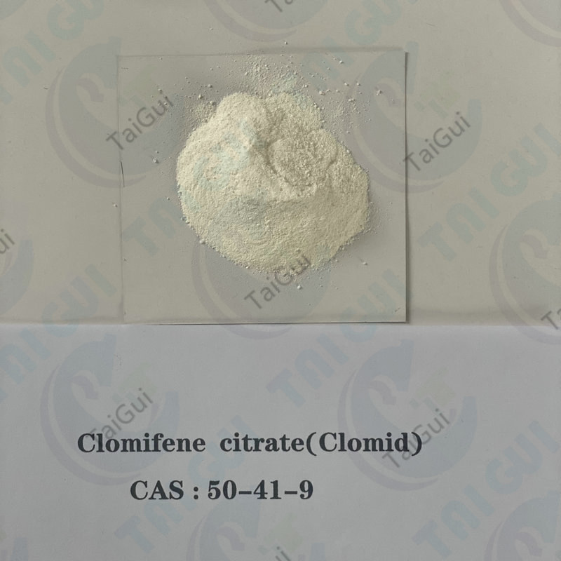  Anti Estrogen Clomid Steroids Clomifene Citrate Powder for Muscle Building CAS 50-41-9