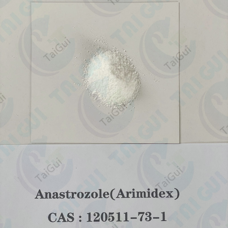  Anastrozole / Arimidex For Breast Cancer Treatment Anti Estrogen Steroids CAS:121062-08-6