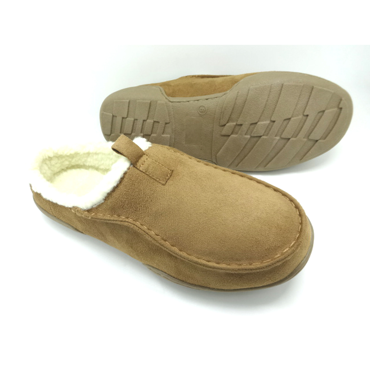 Men's Warm Slippers Slip on Indoor Outdoor Clog House Slippers 