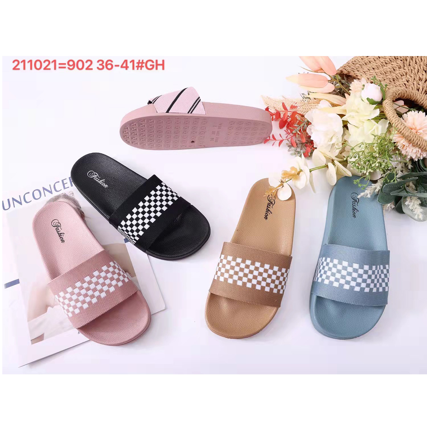 Women's Printed Slide Sandal