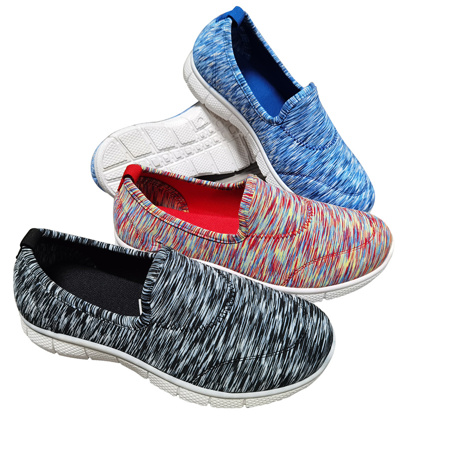  Women's Jersey Casual Shoes Multi Color SLip On Shoes