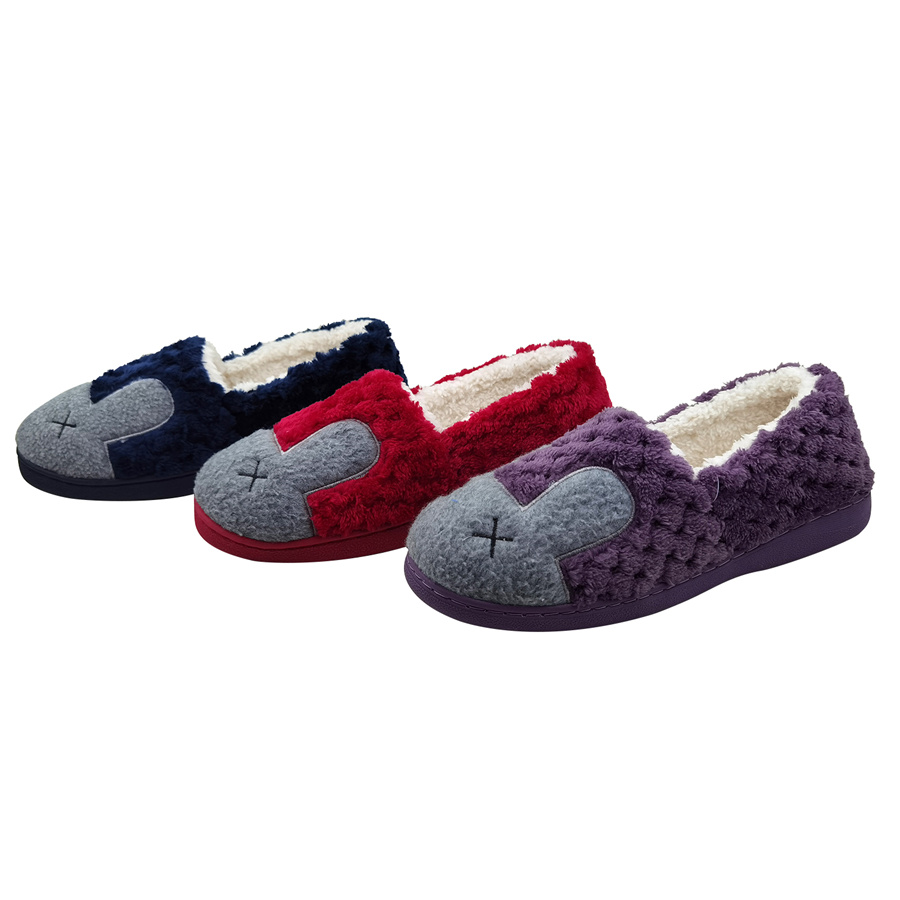 Women's Ladies' Bunny Face Slippers Warm Casual Shoes
