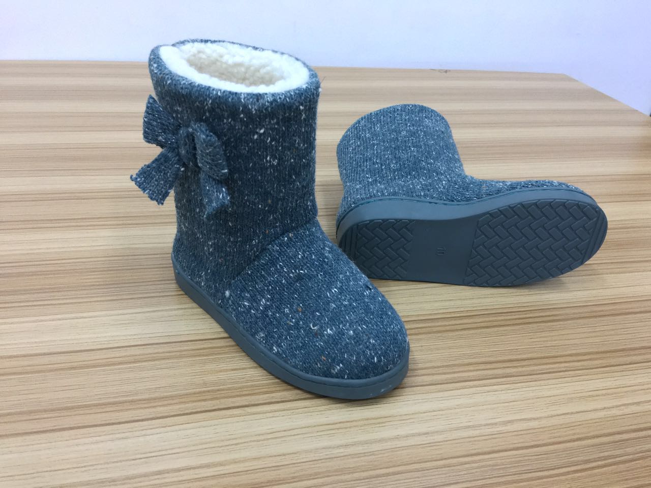 Kids' Girls' Boots Fluffy Faux Fur Slipper Boots Midcalf Booties Indoor House Pull on Shoes 