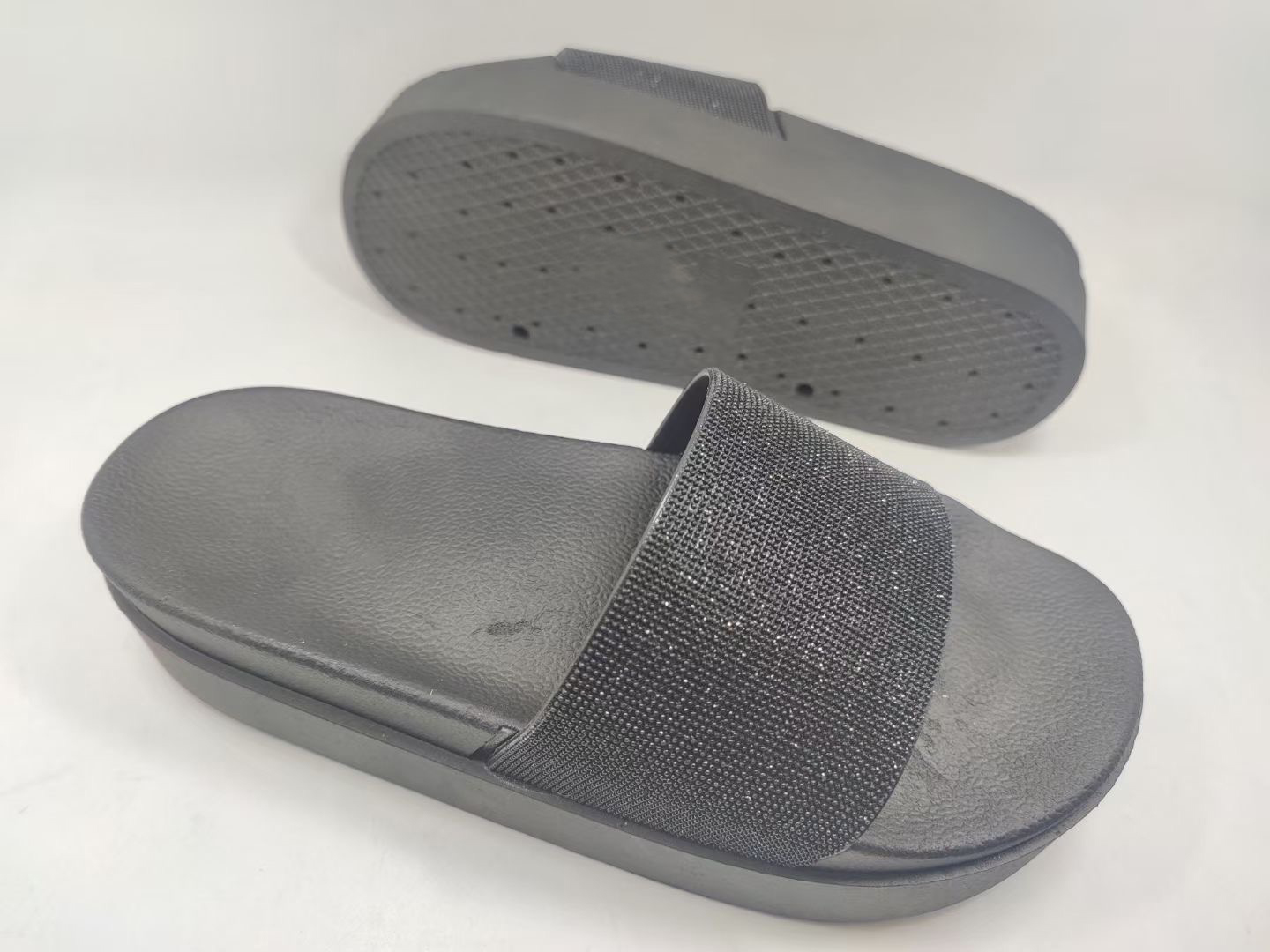 Women's Sparkle Slide Sandals 