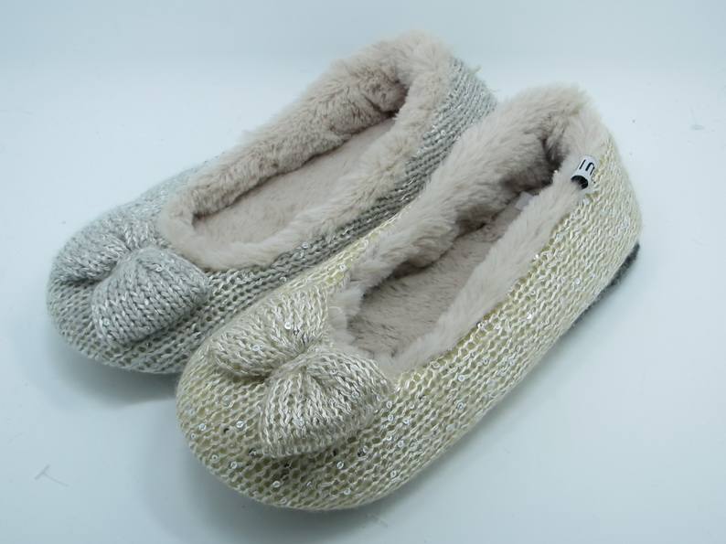 Women's Ladies' Knitted Ballerina Slippers 