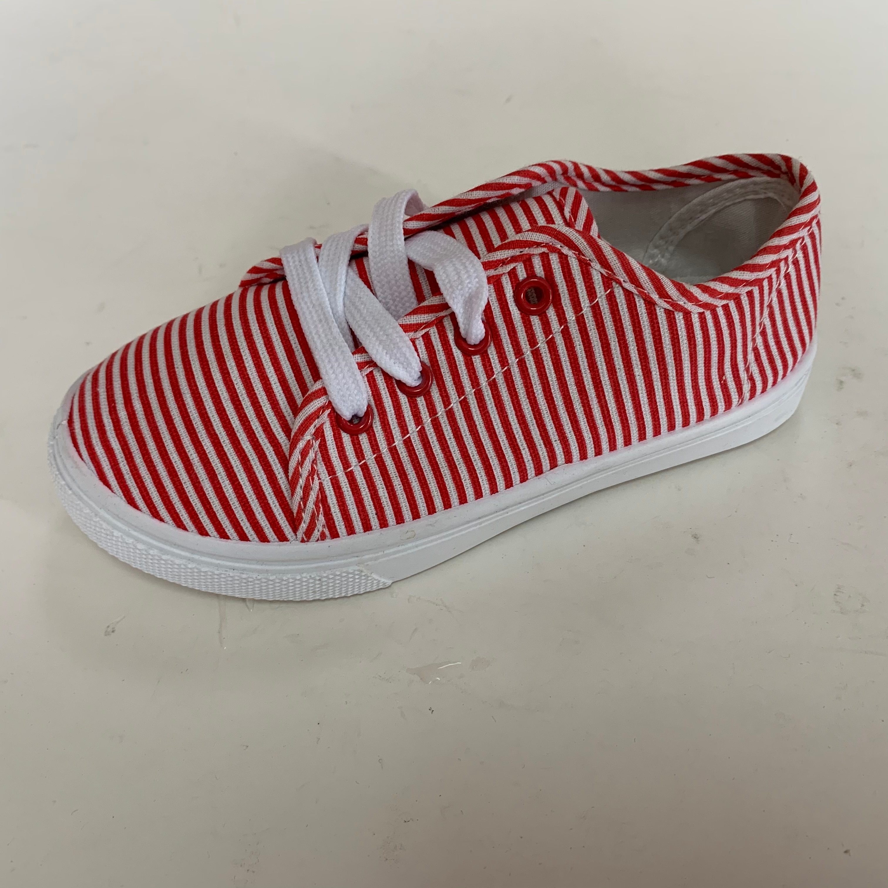 Kids' Girls' Stripe Fabic Slip On Casual Shoes Walking Shoes 